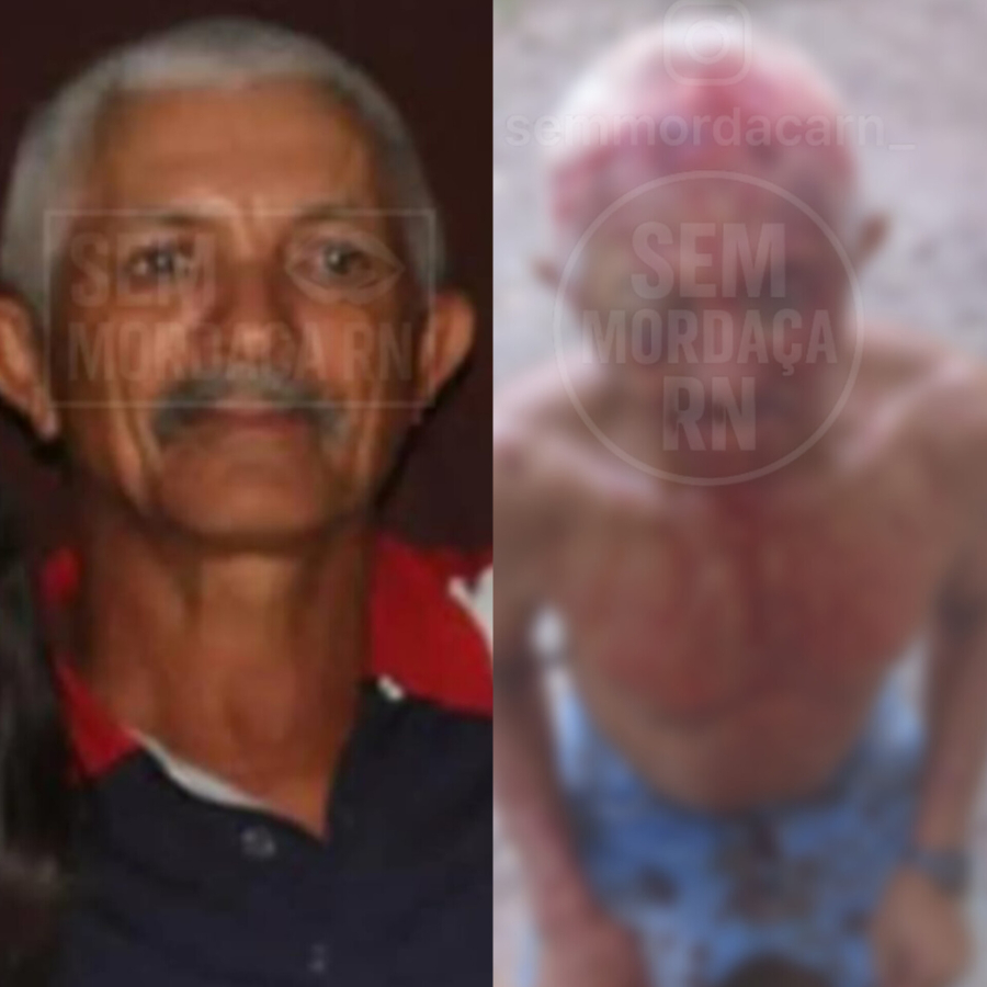 VÍDEO E FOTOS DA CENA DO CRIME ONDE IDOSO FOI EXECUTADO APÓS SEQUESTRO 