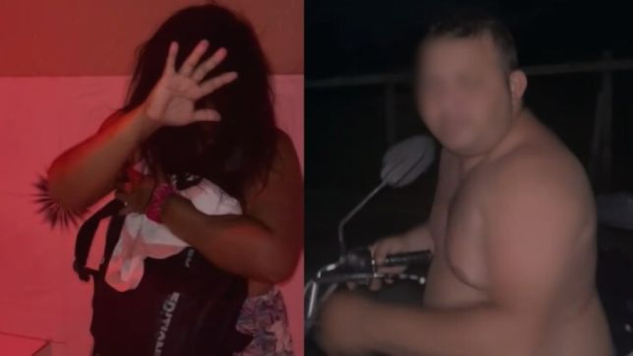 VÍDEO: Mulher invade motel e descobre traição de marido  motoboy