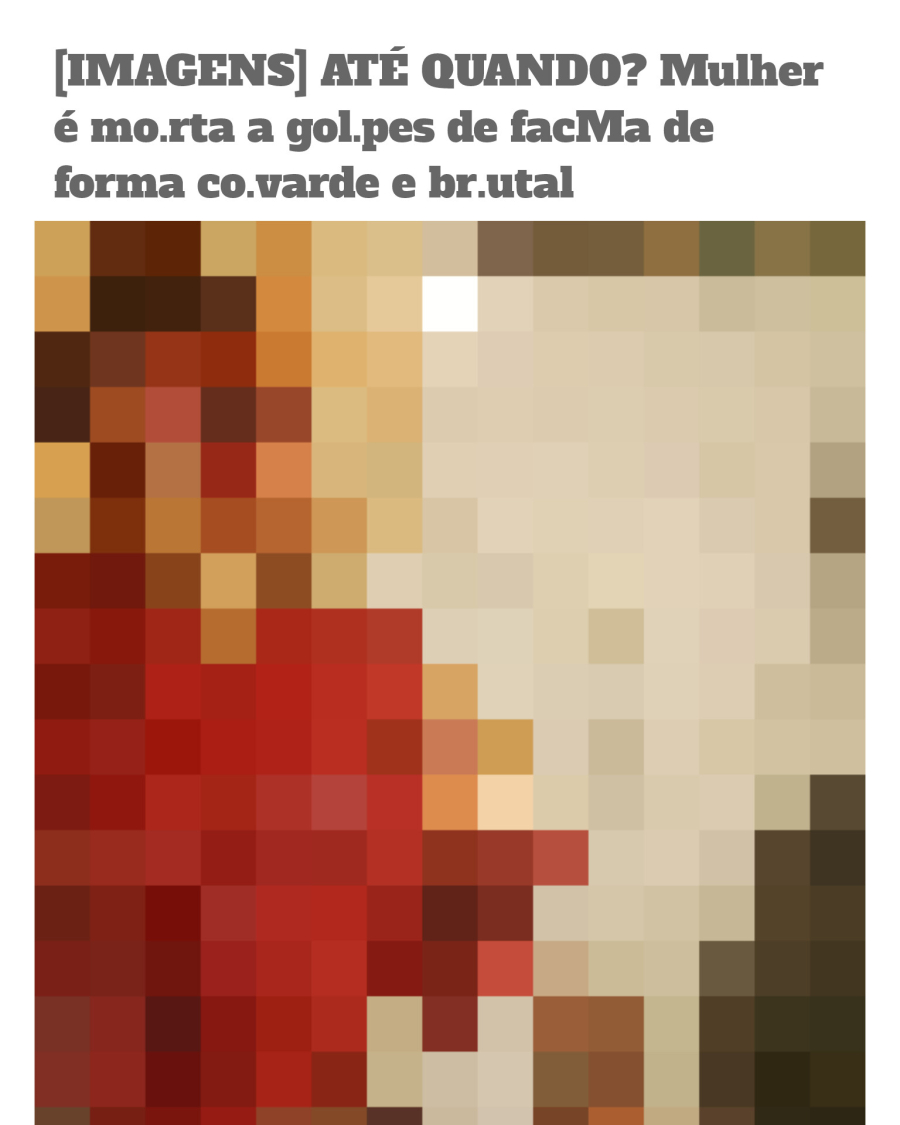 IMAGENS] ATÉ QUANDO? Mulher é mo.rta a gol.pes de faca de forma co.varde e br.utal