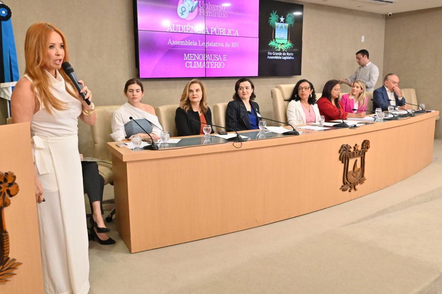ALRN: Debate cobra melhoria em atenção a mulheres em climatério e menopausa no RN