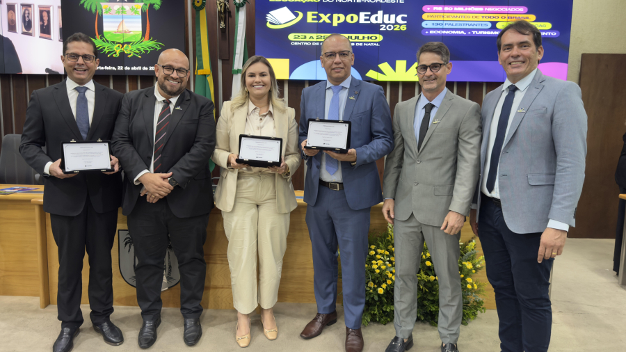 Prefeitura do Natal participa de sessão solene em homenagem à ExpoEduc
