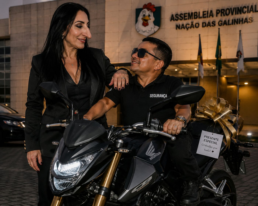 [CONTOS] ESCÂNDALO NA NAÇÃO DAS GALINHAS: Deputada teria dado moto de R$ 100 mil para segurança que virou “porto seguro” nos bastidores do poder