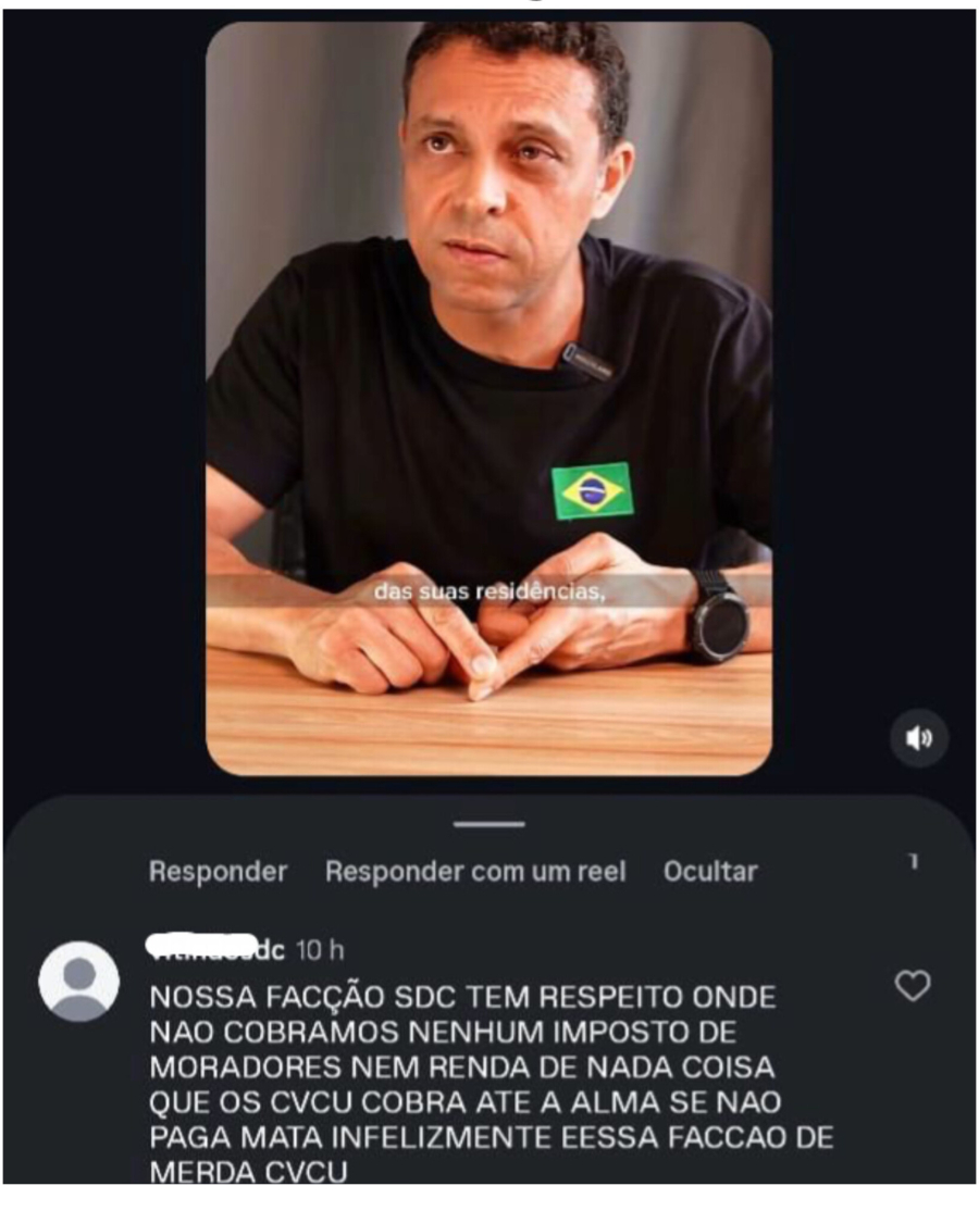Coronel Brilhante manda recado direto às facções criminosas e defende endurecimento no combate ao crime organizado