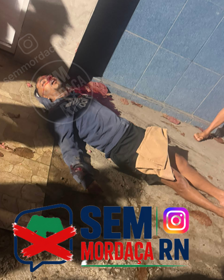 EXCLUSIVIDADE: Homem identificado como Ryan sofre atentado no bairro Nazaré, na Zona Oeste de Natal
